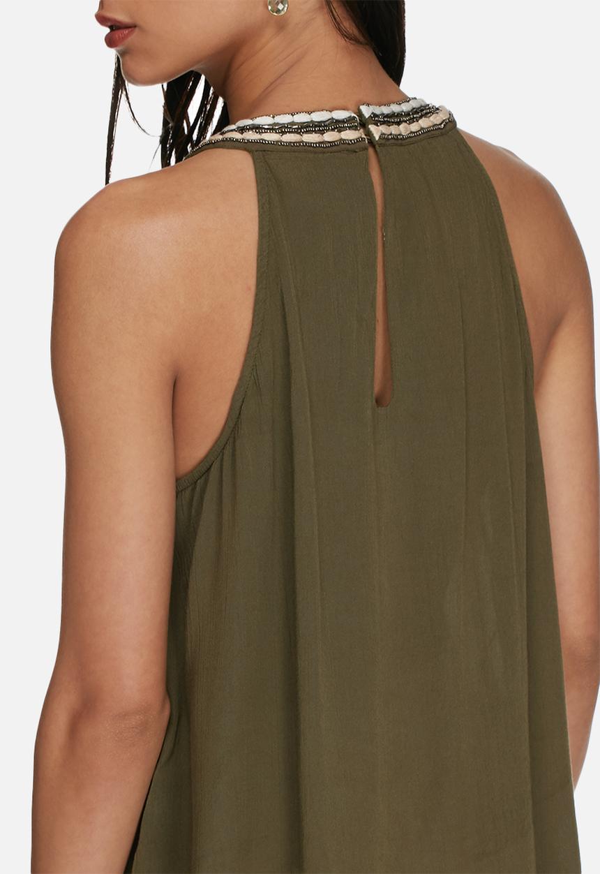 Vero Moda - Zura beaded halterneck top