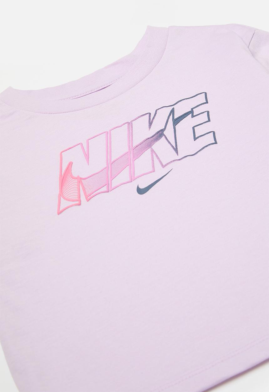 Nike - Nike knit short set - diffused blue