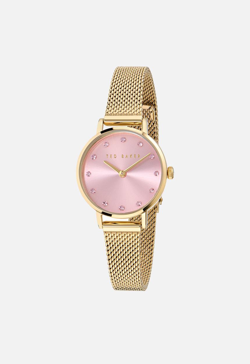 Ted Baker - Yg rsst  sst mesh bracelet - rose gold