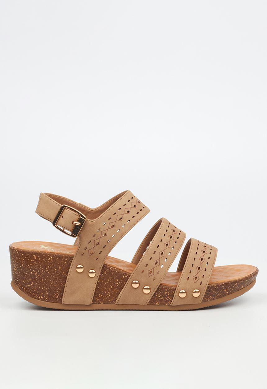 Butterfly Feet - Cheyan 2 heel - taupe