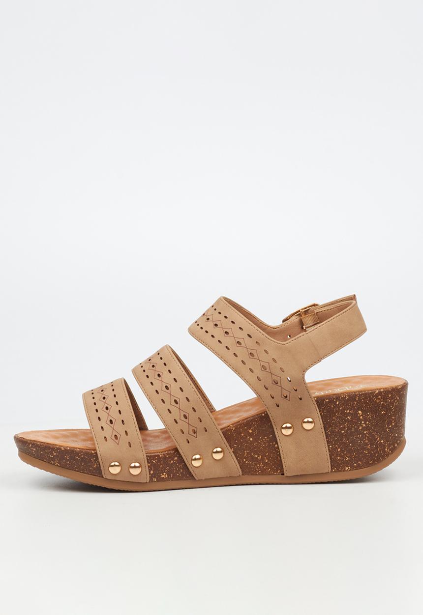 Butterfly Feet - Cheyan 2 heel - taupe