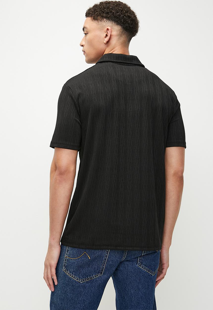 Brave Soul - Polo T-Shirts - Black