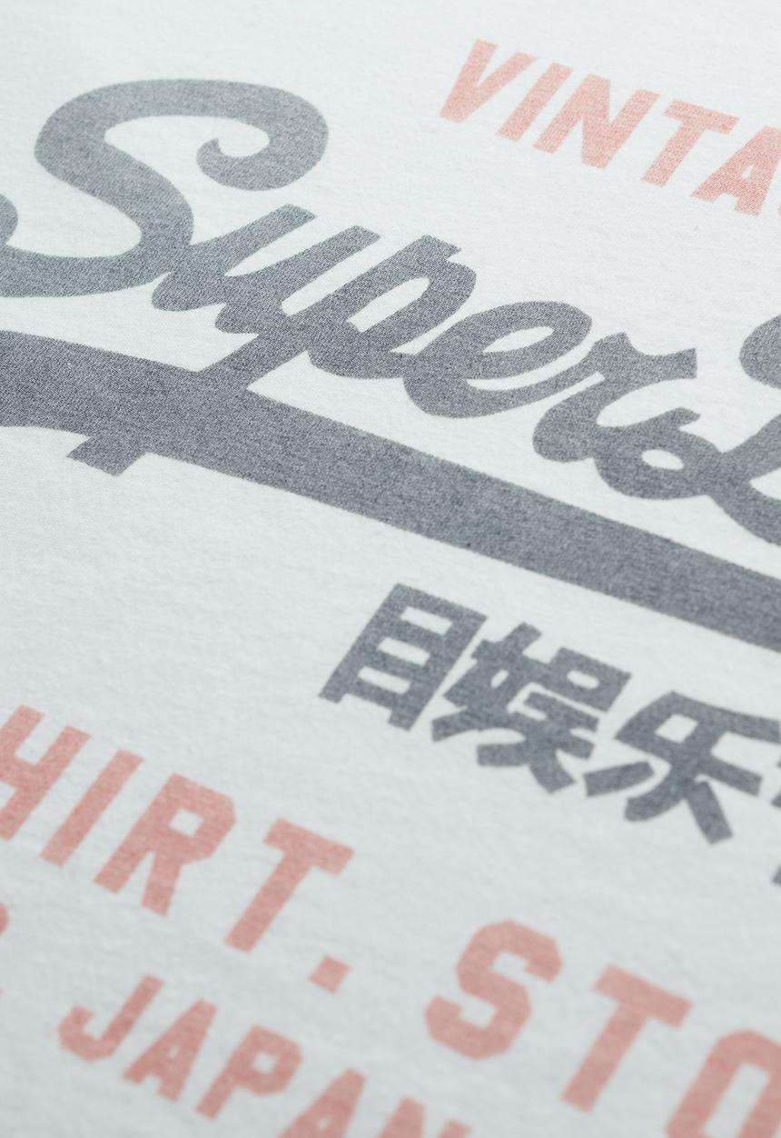 Superdry. - Vl Heritage Relaxed Tee - Optic