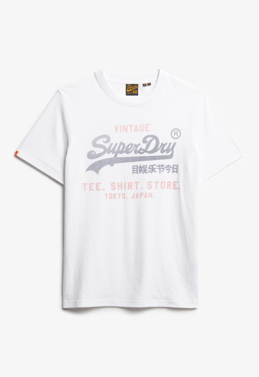 Superdry. - Vl Heritage Relaxed Tee - Optic