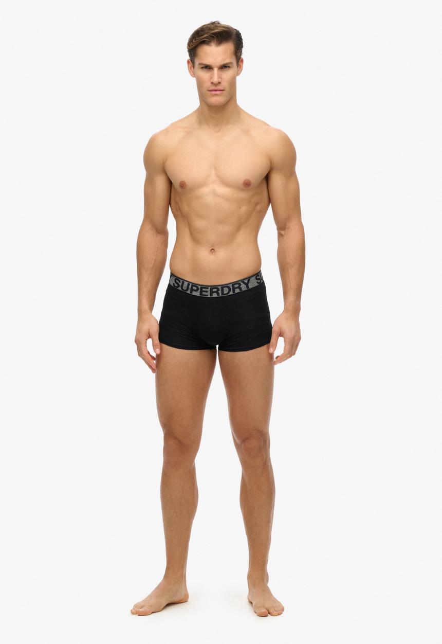 Superdry. - Trunk Triple Pack - Triple Black/Grey