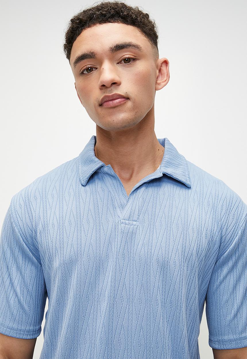 Brave Soul - Polo T-Shirts - Slate Blue