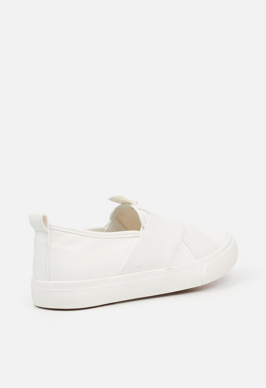 Butterfly Feet - Shore 12 slip-on - white