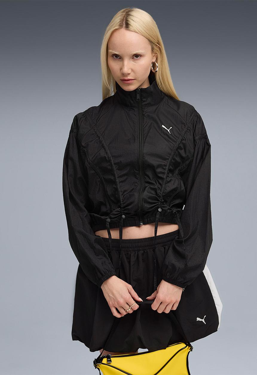 PUMA - Dare to oversized woven jacket - puma black