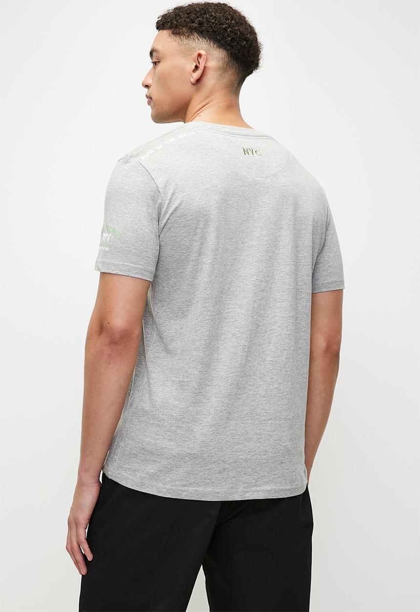 Brave Soul - T-Shirts - Light Grey