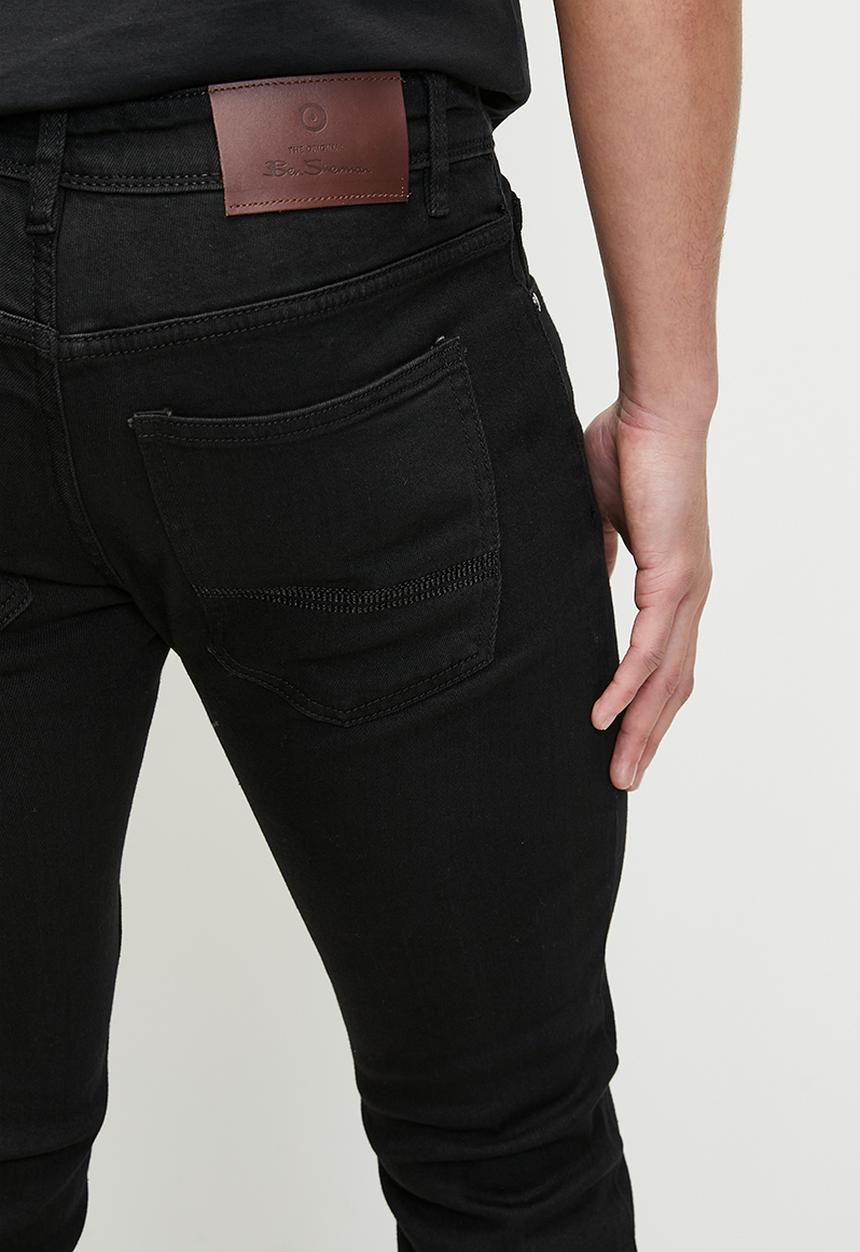 Ben Sherman - Slim Fit Essential Denim Blk - Black