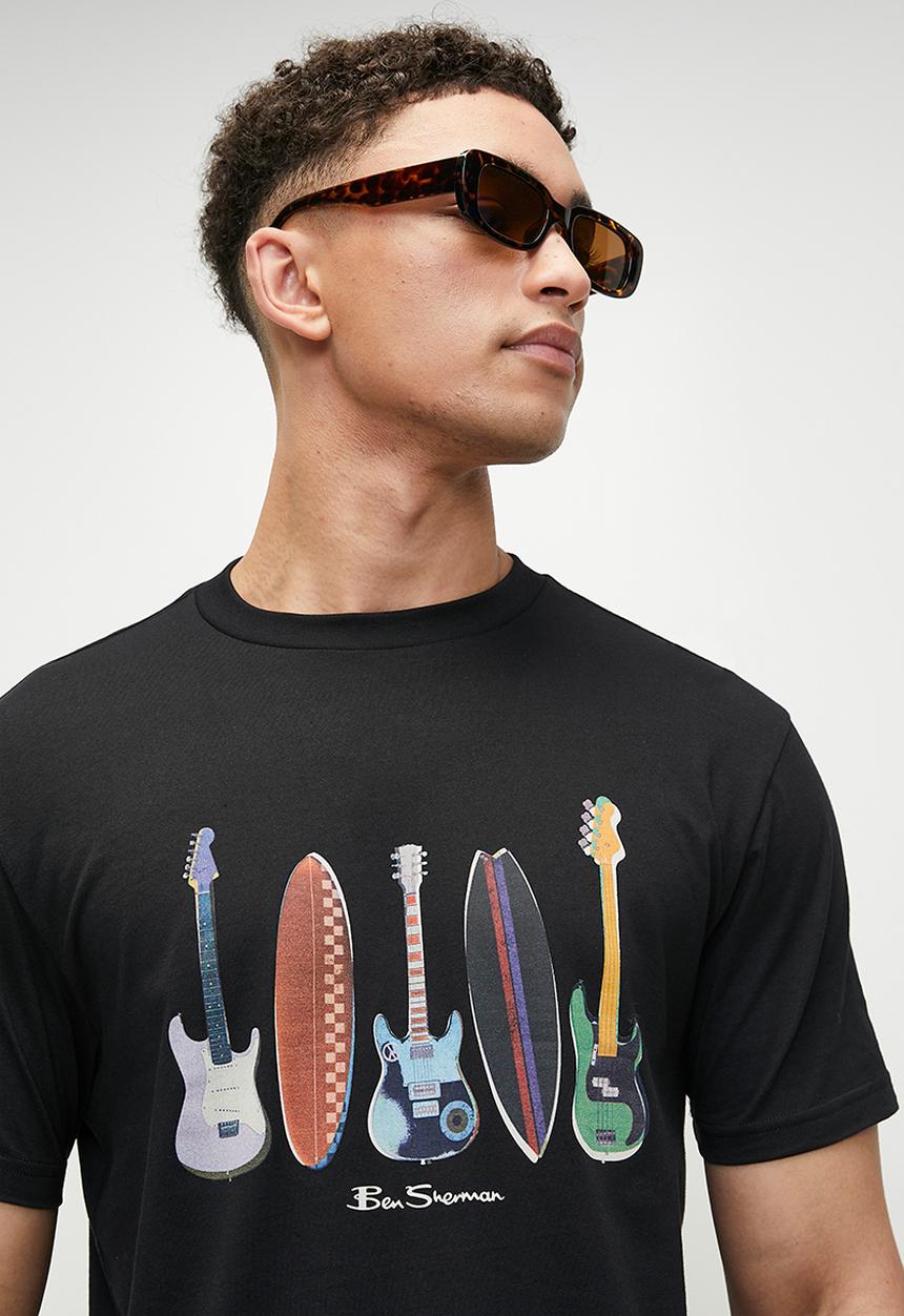 Ben Sherman - Surf N Guitar - Black