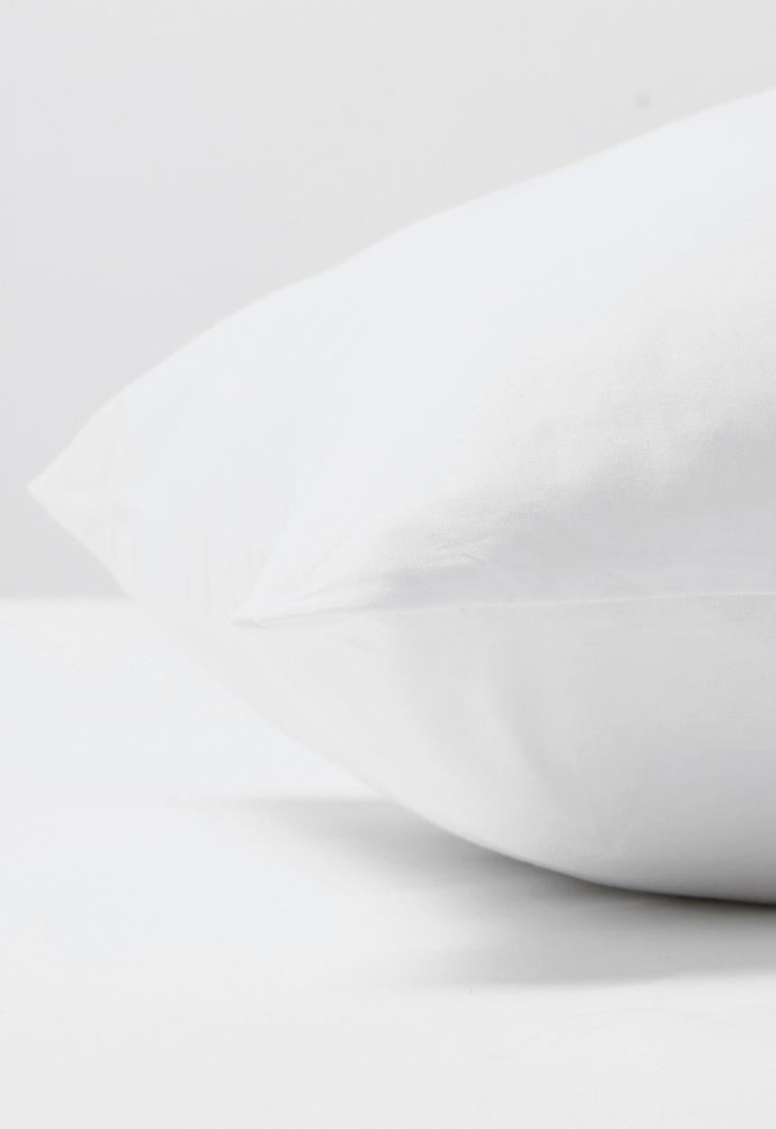 Sixth Floor - 144 tc 100% cotton king pillowcase  white