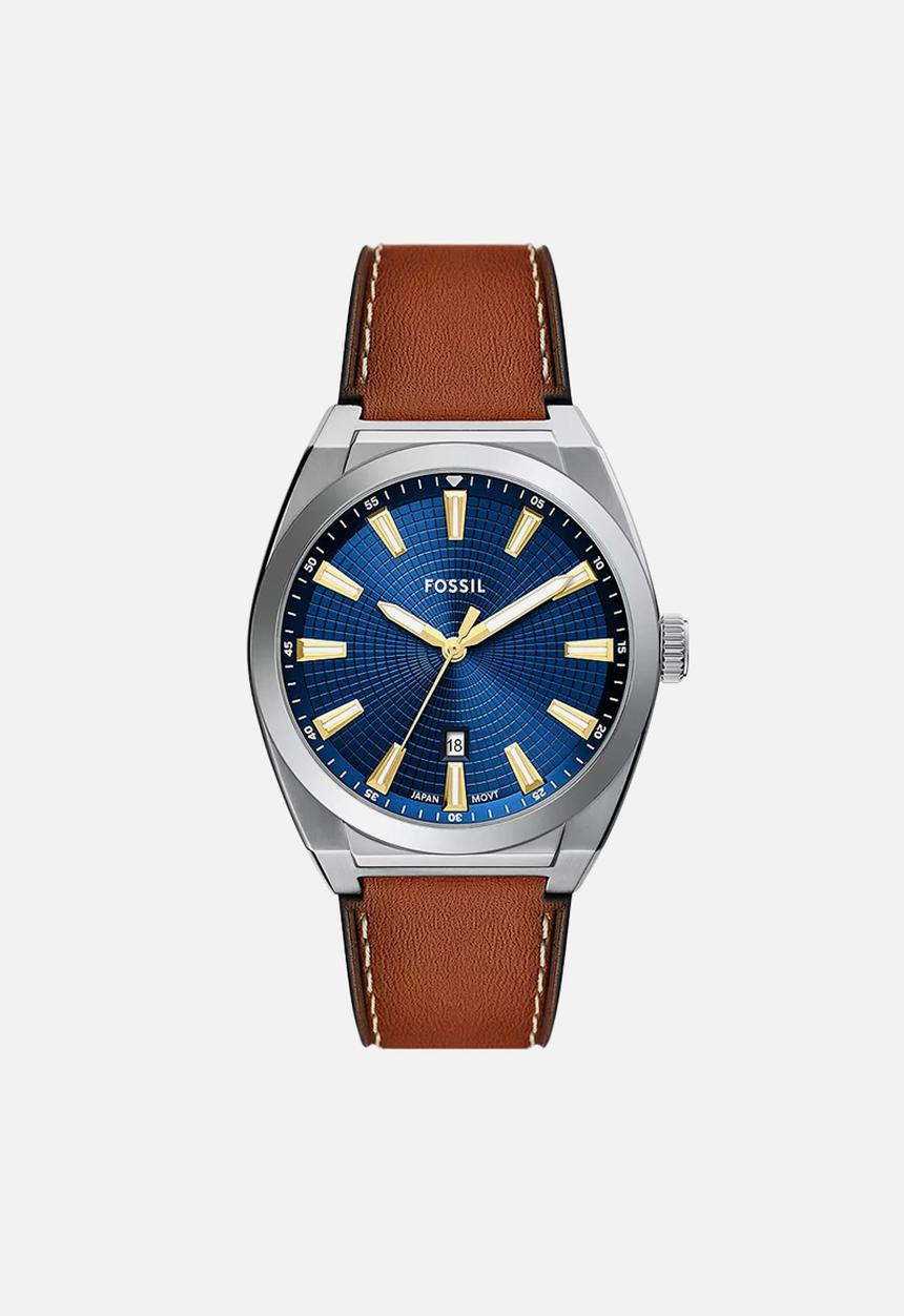 Fossil - Everett FS6115- silver/brown