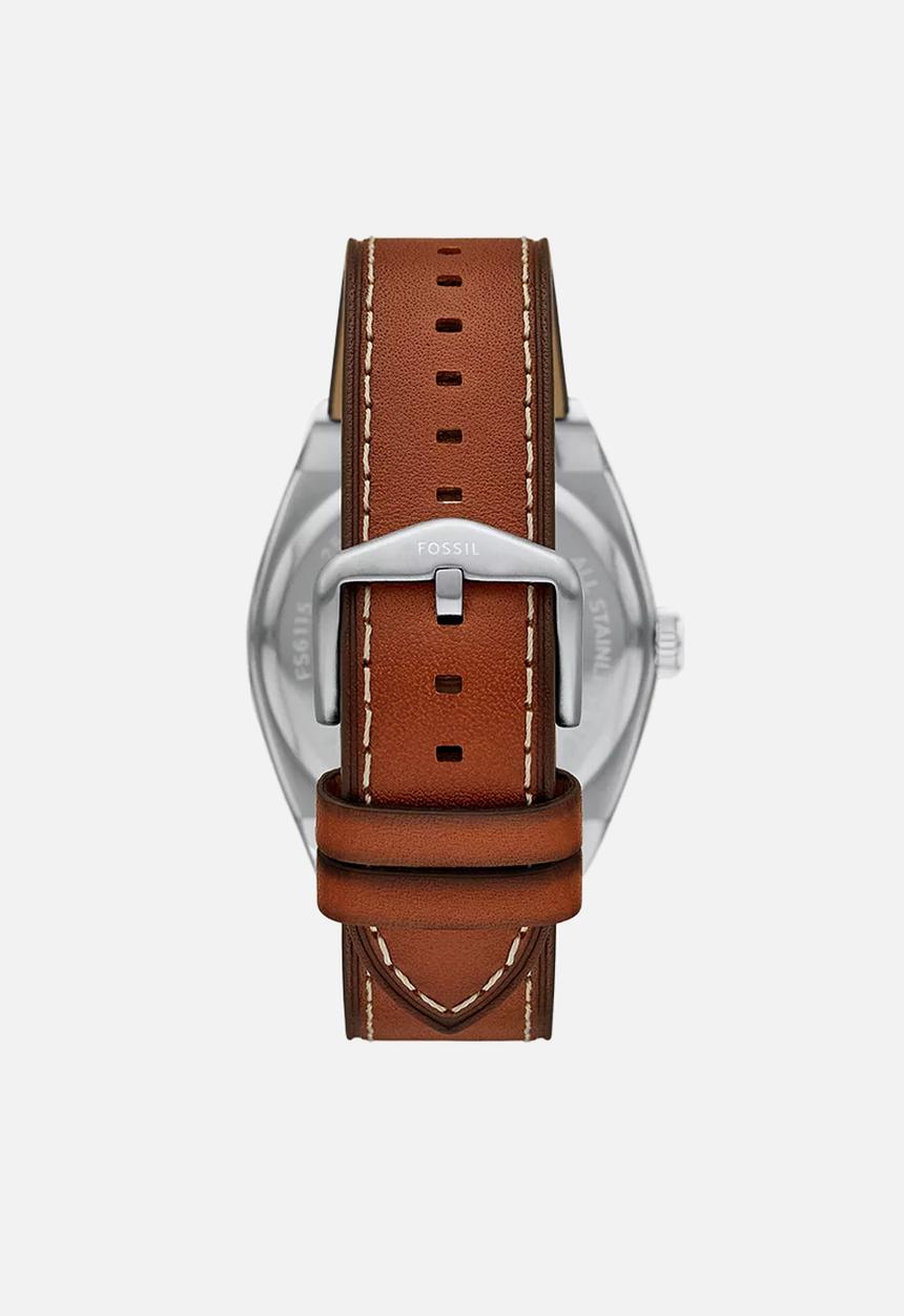 Fossil - Everett FS6115- silver/brown
