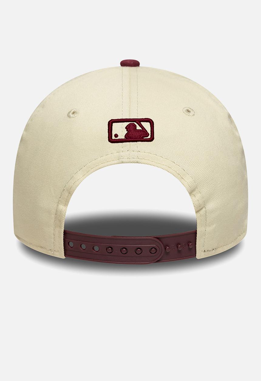 New Era - Colourblock 9Forty® Mc New York Yankees Ltcfbg - Ecru/Burgundy