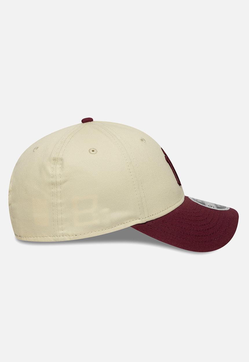 New Era - Colourblock 9Forty® Mc New York Yankees Ltcfbg - Ecru/Burgundy
