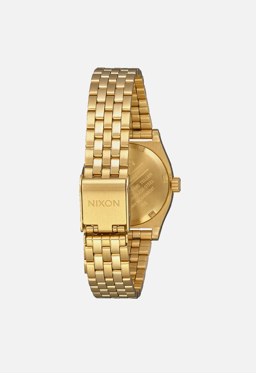 Nixon - Small time teller watch- gold