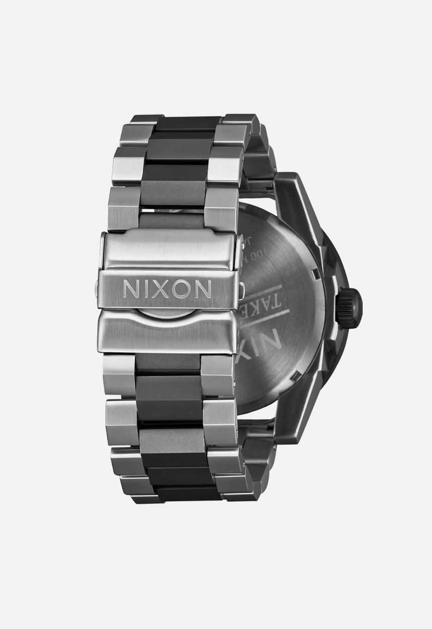 Nixon - Corporal stainless steel watch - silver & black