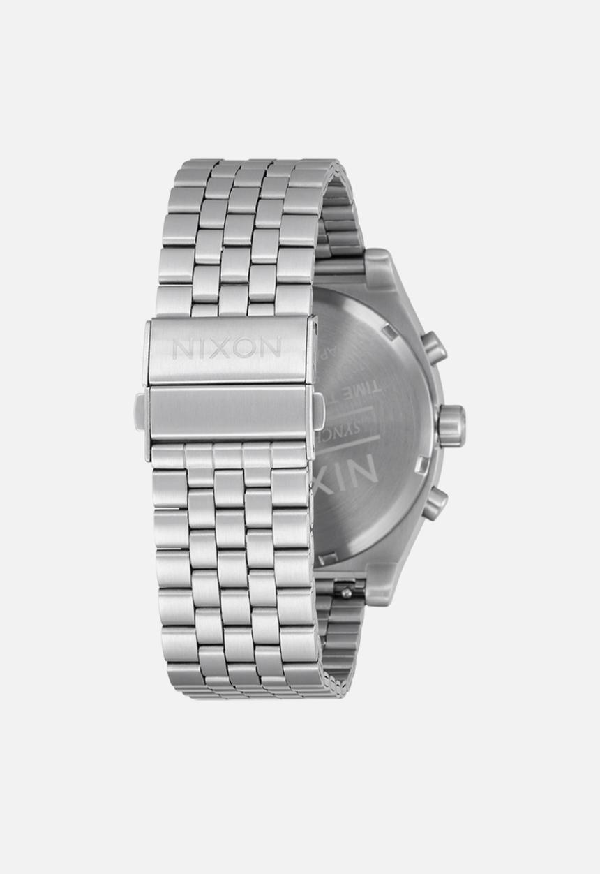 Nixon - Time teller chrono watch- silver