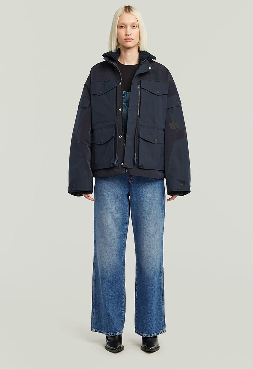 G-STAR - Straight Leg Dungaree Wmn - Faded Sakarya