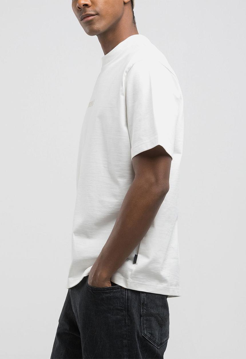 Replay - Oversized Heavy Cotton Tee - Natural White