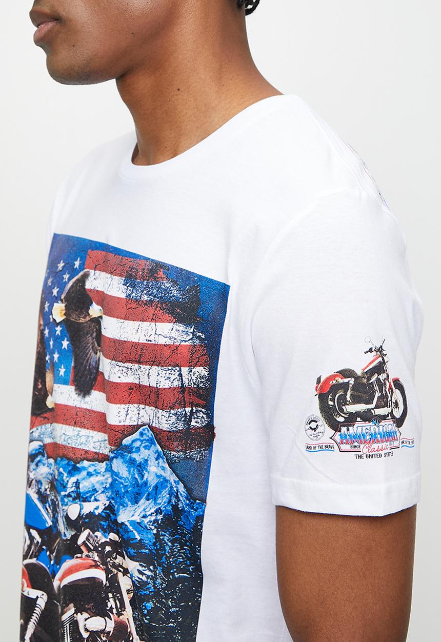 Brave Soul - T-shirts - Optic White