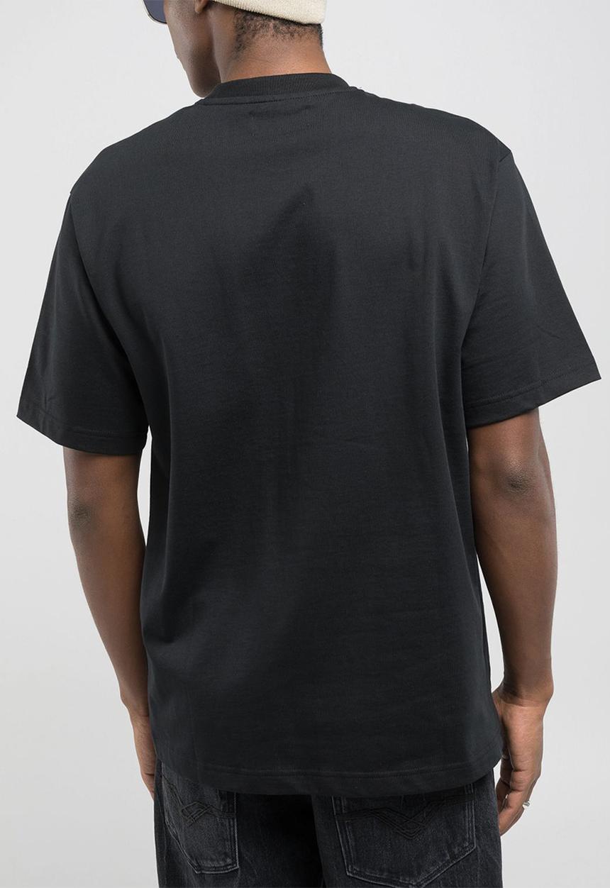 Replay - Oversized Heavy Cotton Tee - Black
