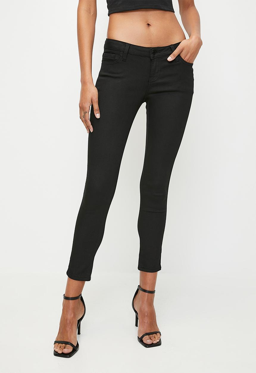 GUESS - Sp20-black low rise skinny - black