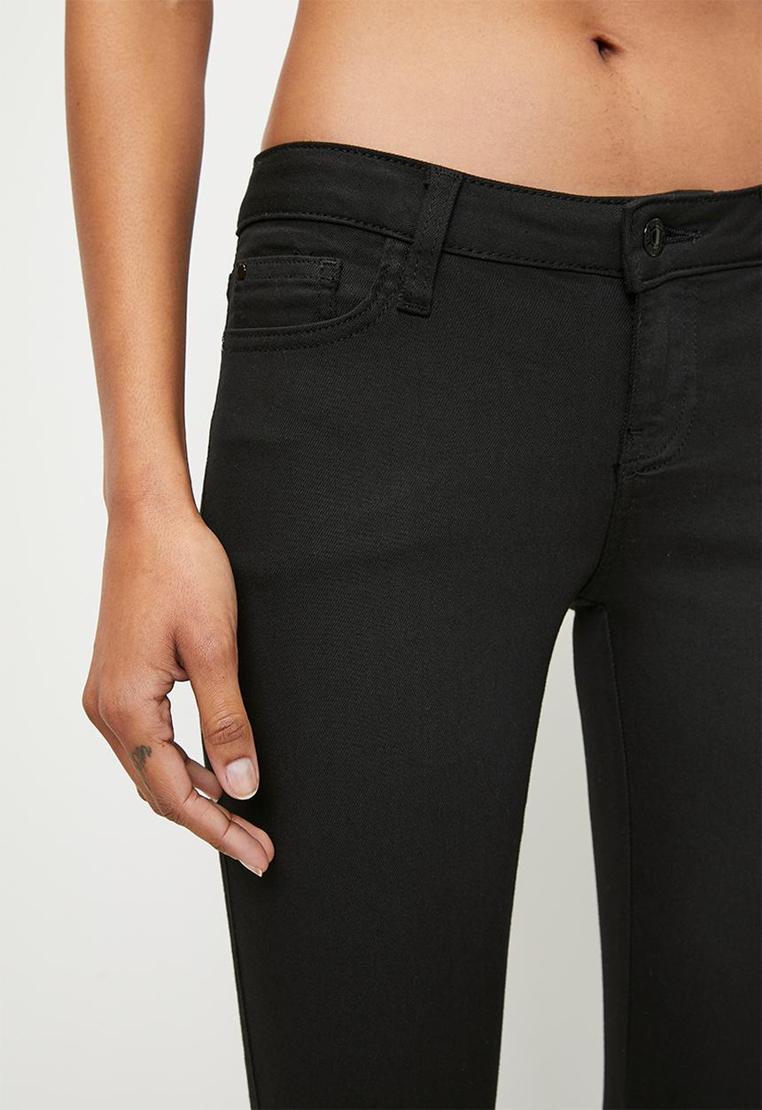 GUESS - Sp20-black low rise skinny - black