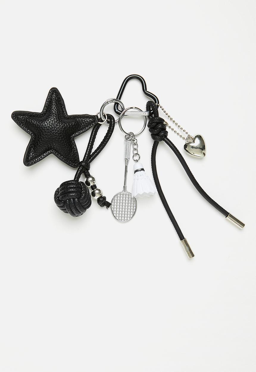 Tessa Design - Makena star and sports gear bag accessory-black