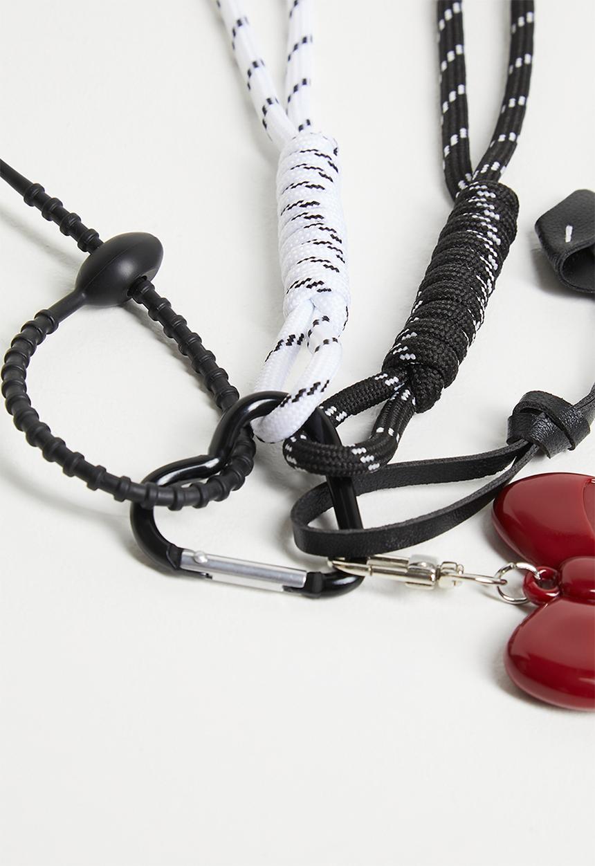 Tessa Design - Zola bow, rope and dog bag charm-multi