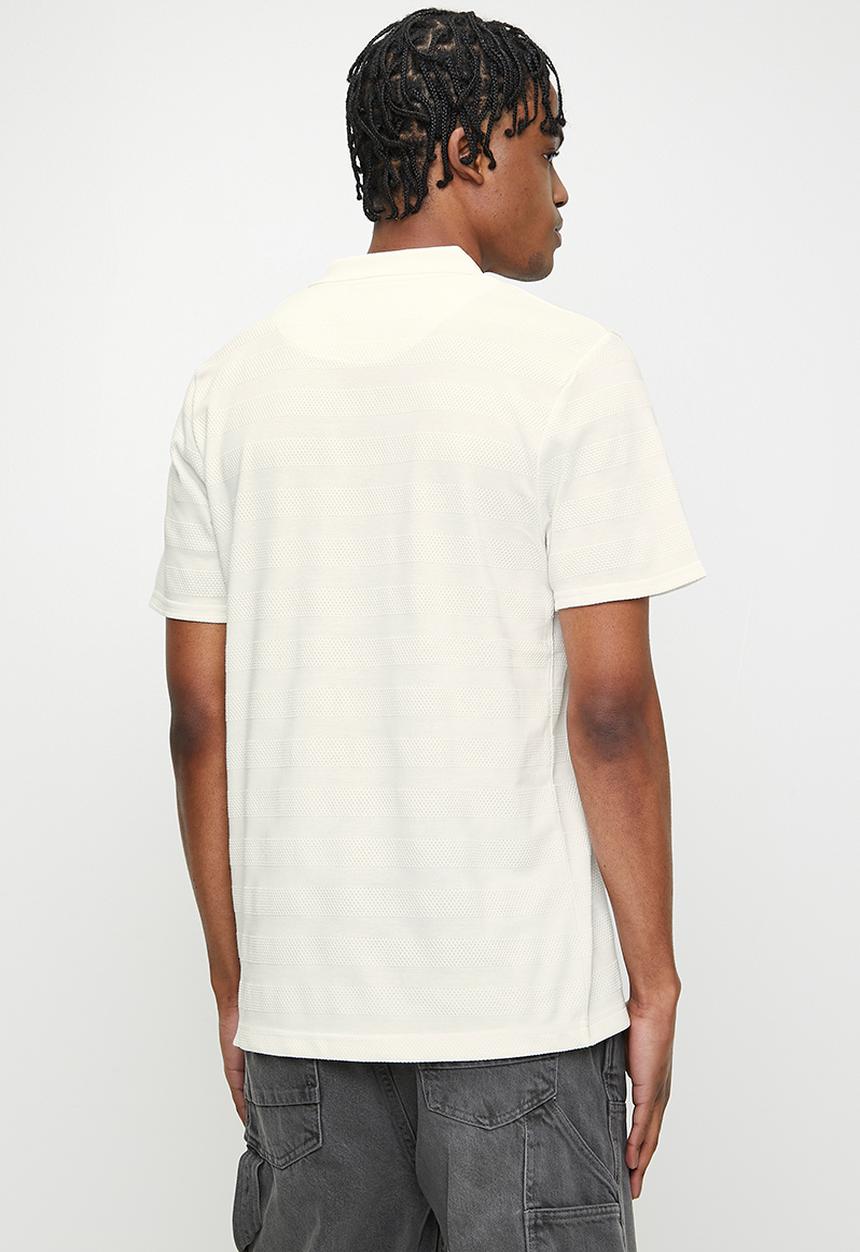 Brave Soul - Polo T-Shirts - Off White