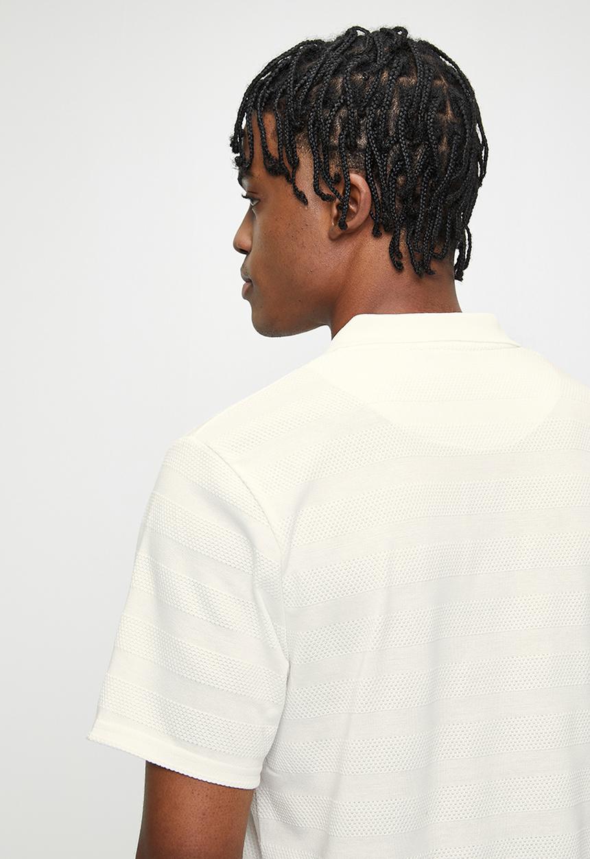 Brave Soul - Polo T-Shirts - Off White