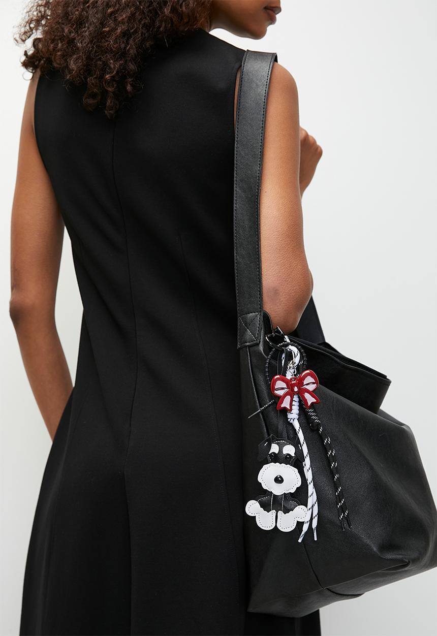 Tessa Design - Zola bow, rope and dog bag charm-multi