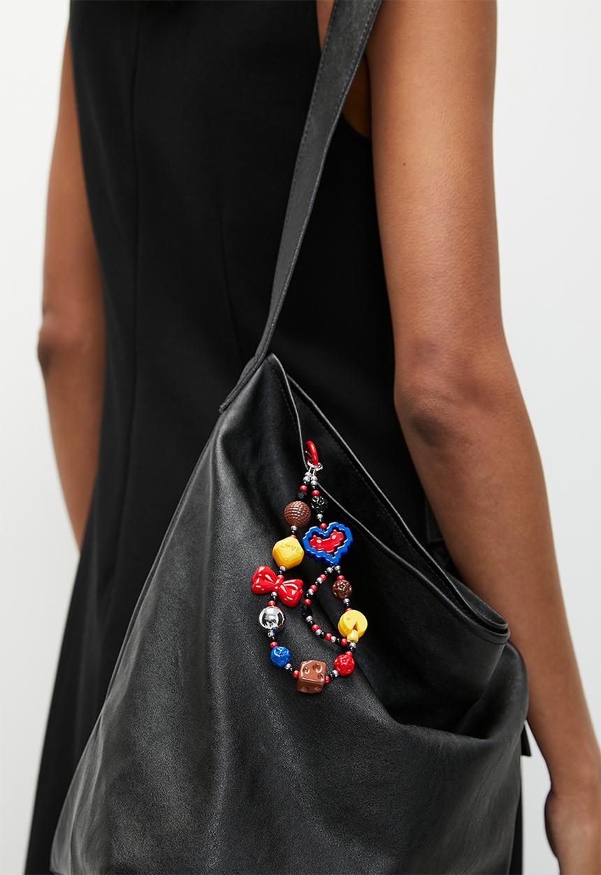 Tessa Design - Indi eclectic mix of beads bag accessory-multi