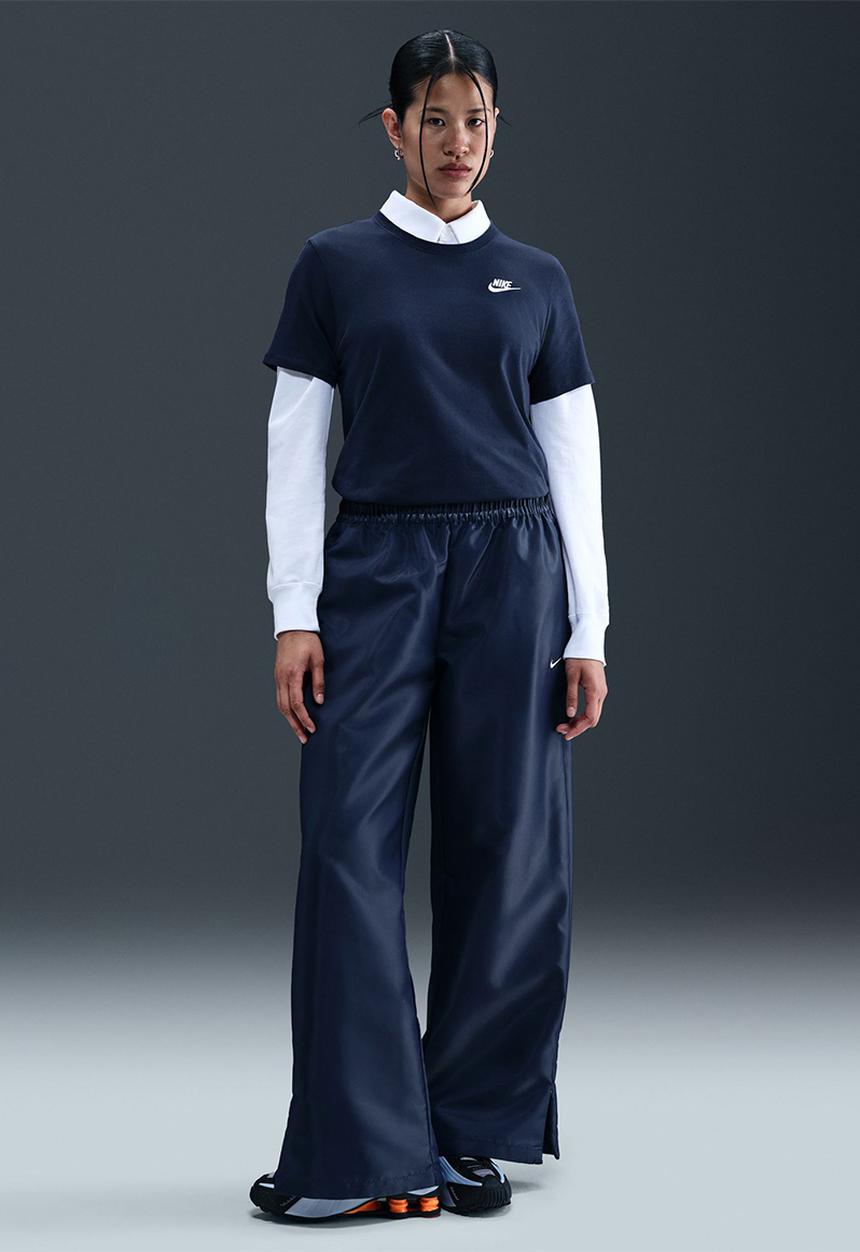 Nike - Nike womens club tee - midnight navy