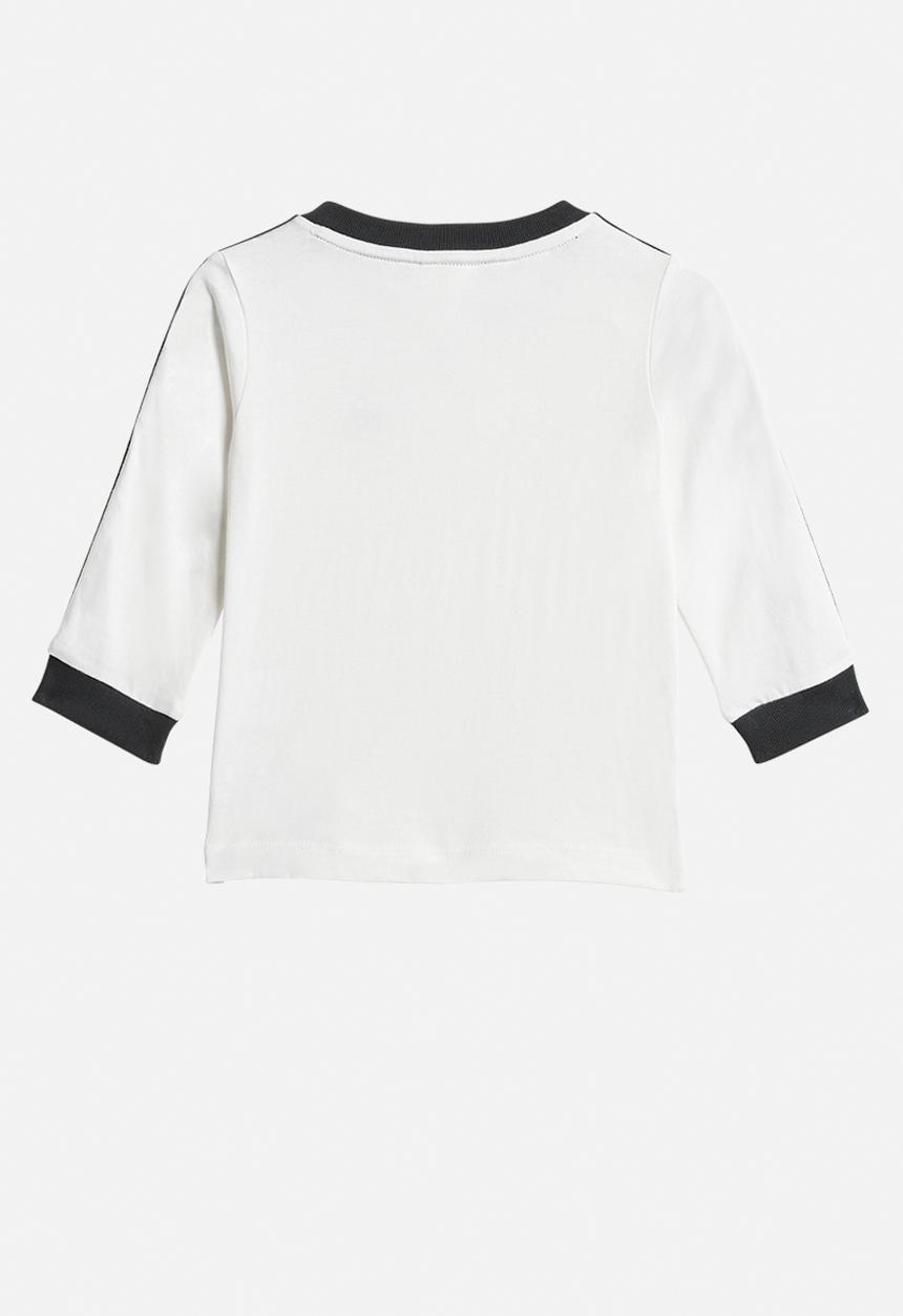 adidas Originals - Denim Ls Set -  White/Black