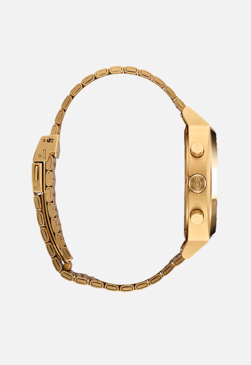 Nixon - Time teller chrono watch- gold