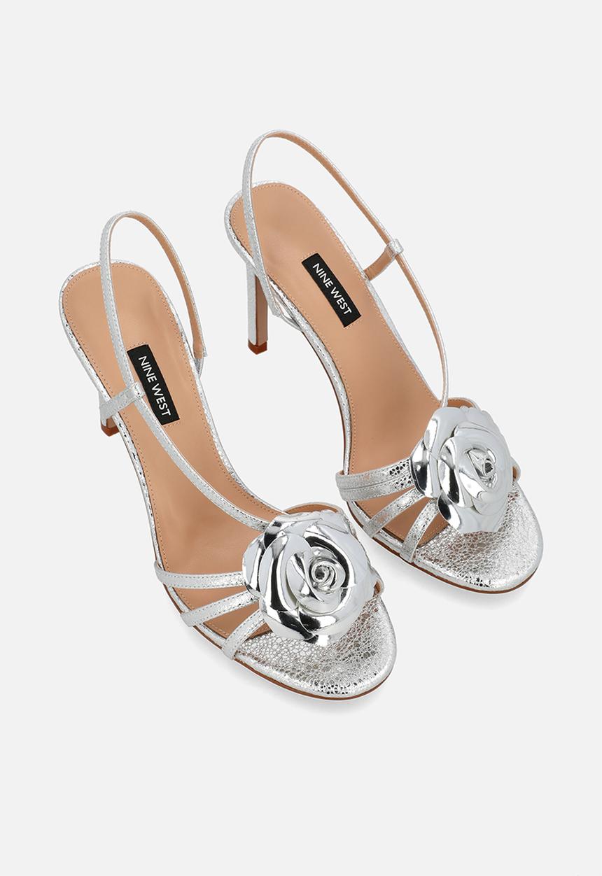 Nine West - Leandra heel - silver