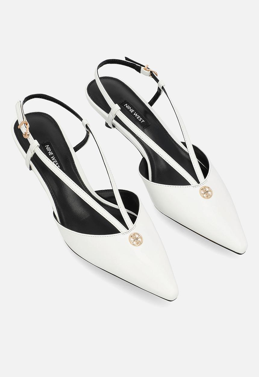 Nine West - Orva2 heel - white