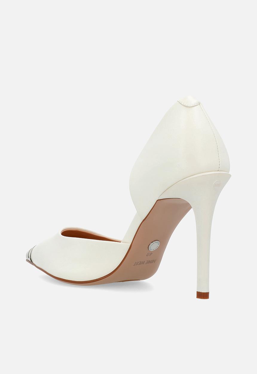 Nine West - Dancina heel - white