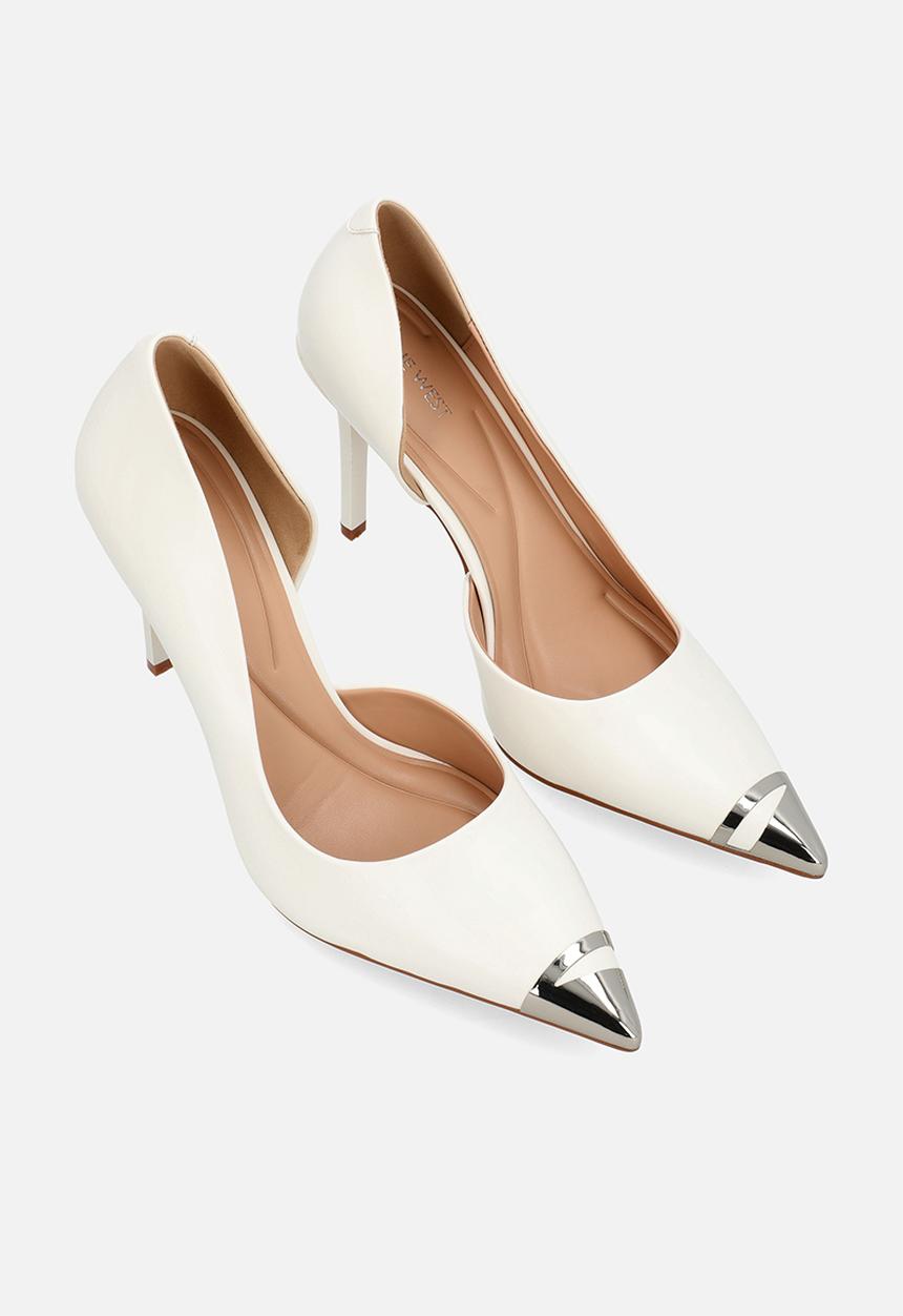 Nine West - Dancina heel - white