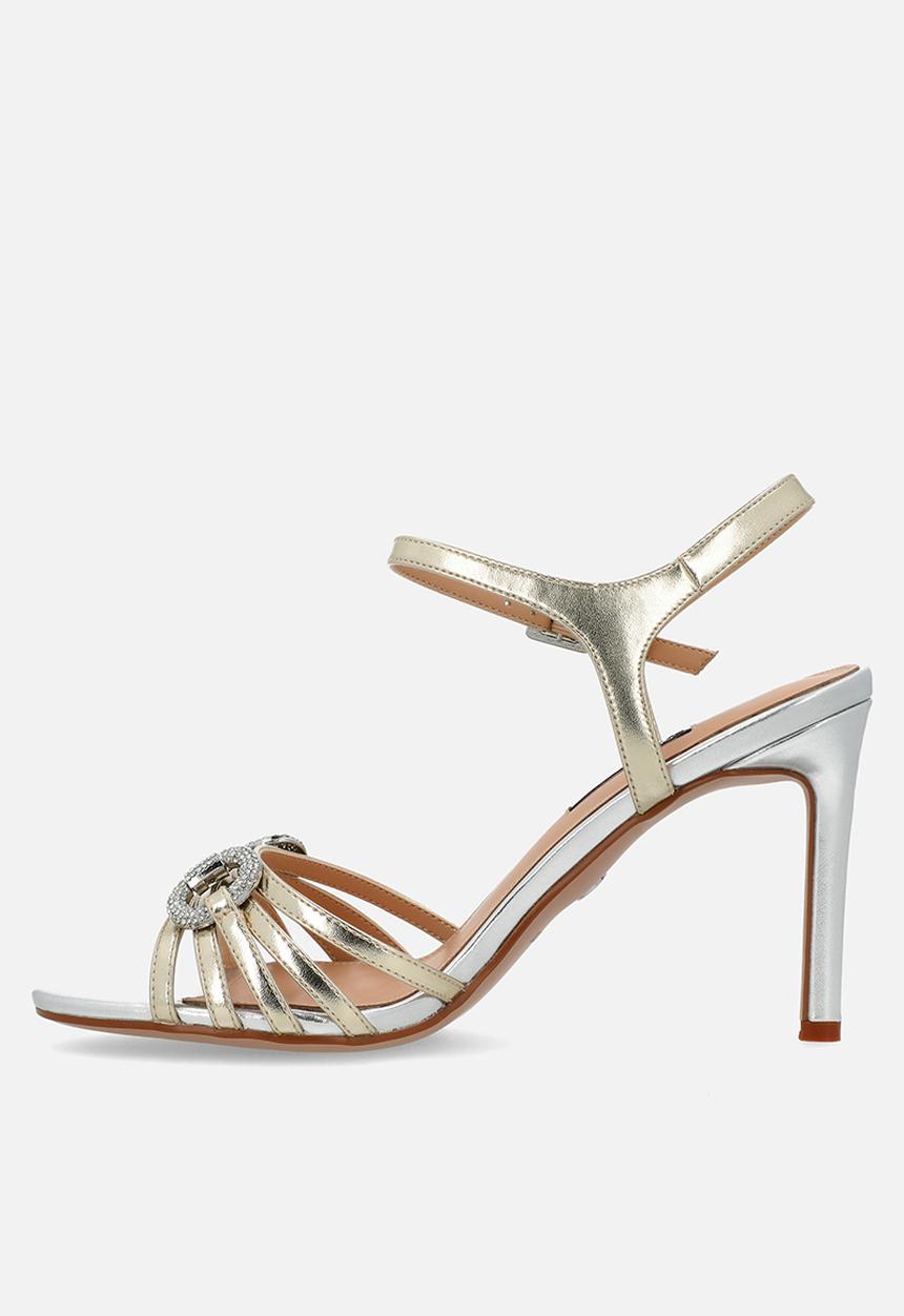 Nine West - Lenna heel - dk gold