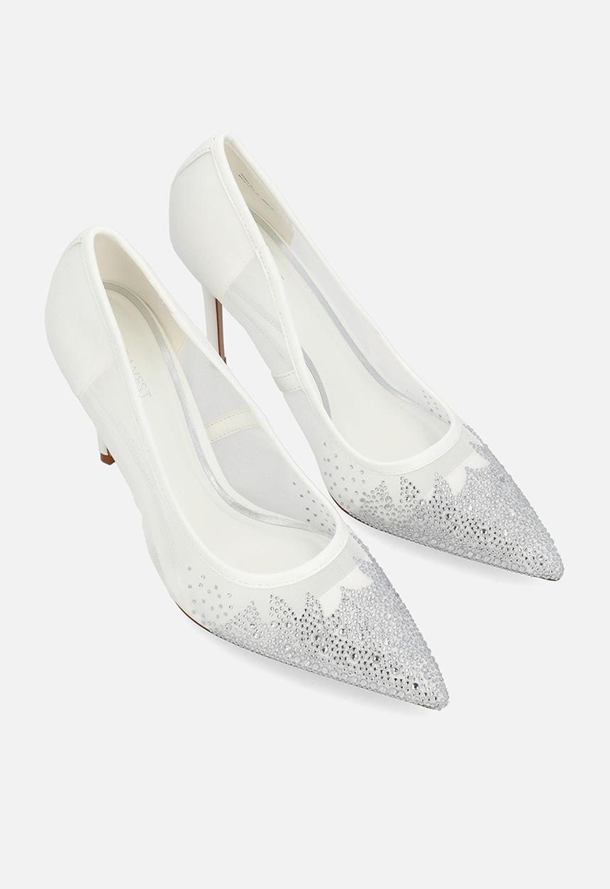 Nine West - Ivanka heel - off white
