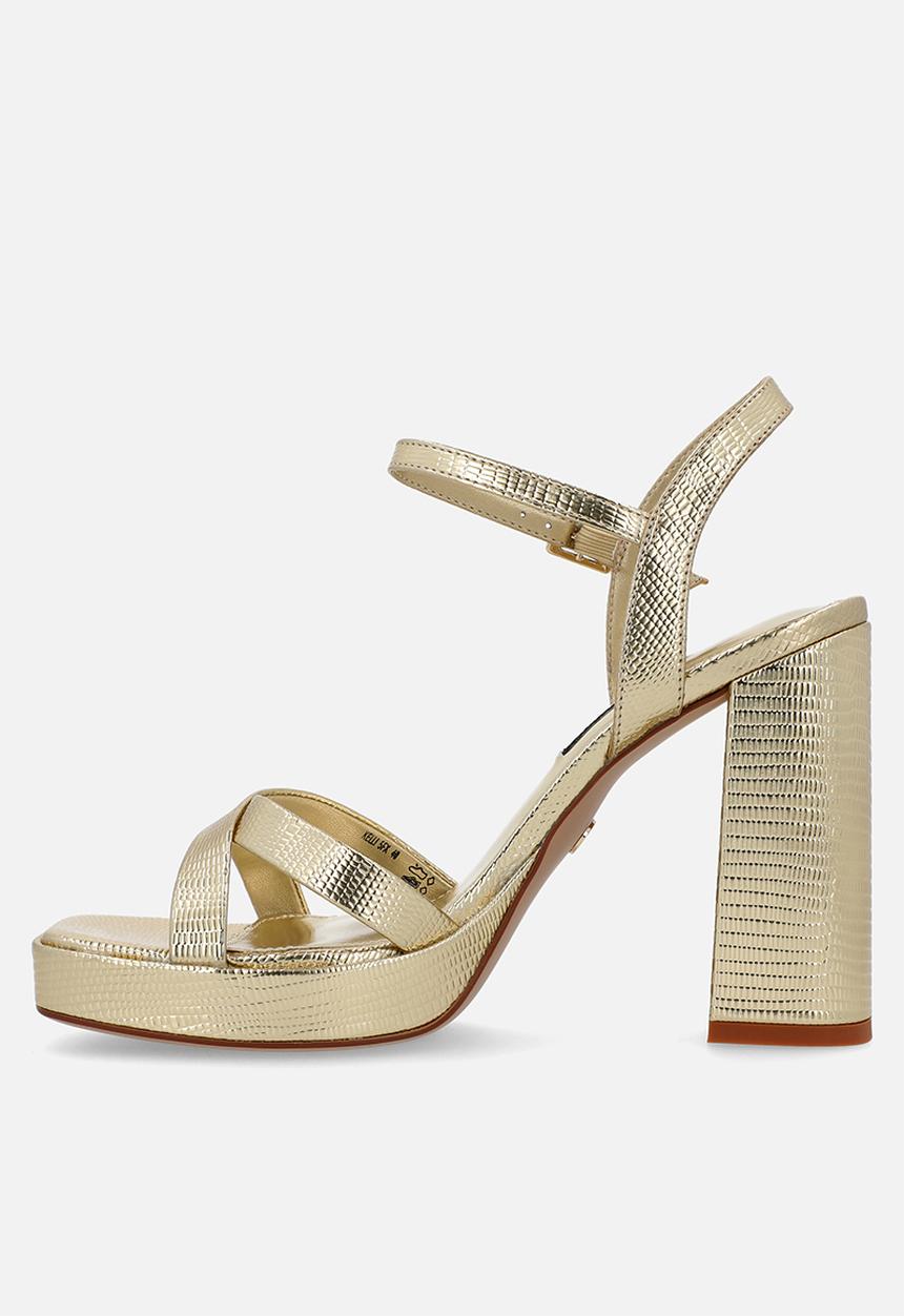 Nine West - Kelli heel - gold