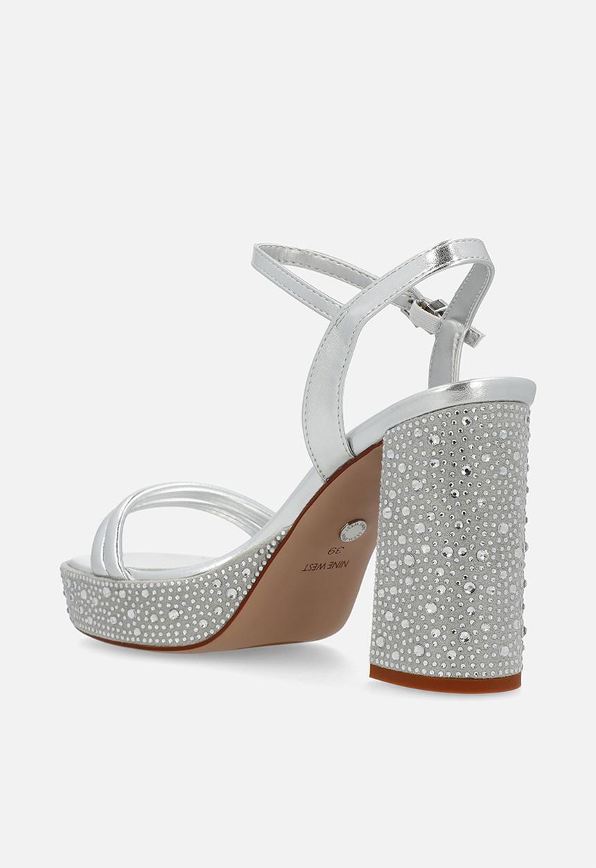 Nine West - Lamarcia heel - silver