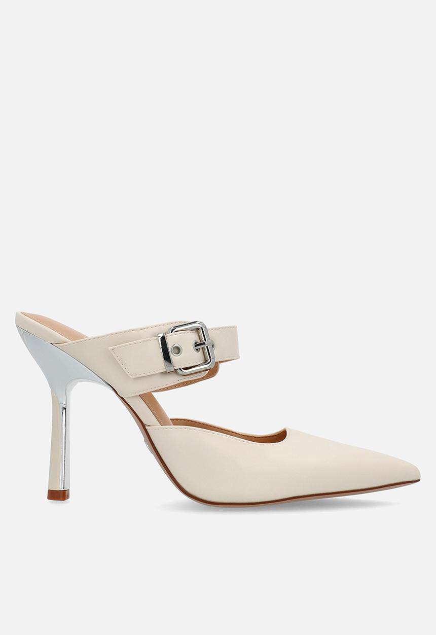 Nine West - Elaria heel - cream