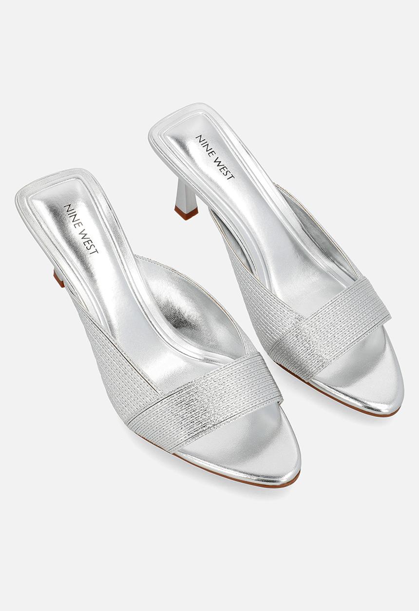 Nine West - Martina heel - silver