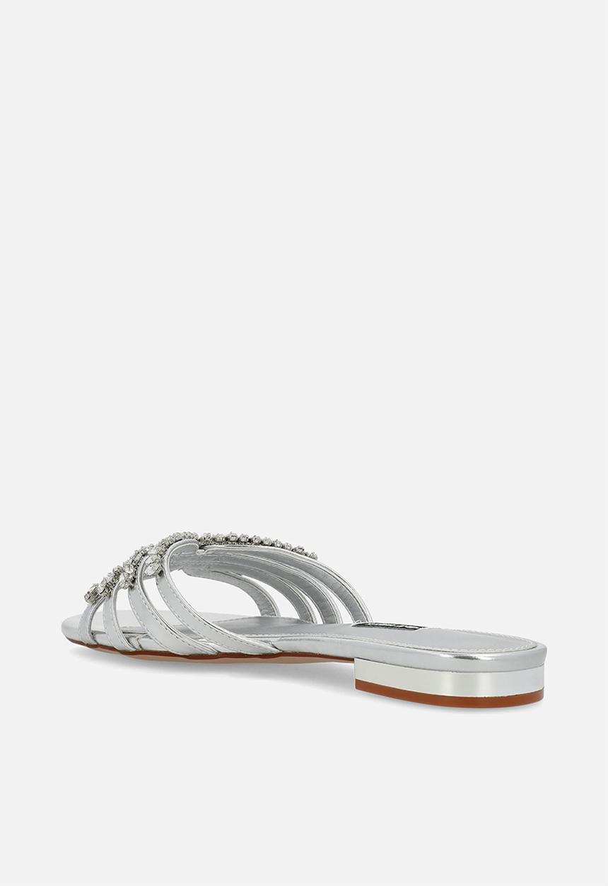 Nine West - Laurette mule - silver