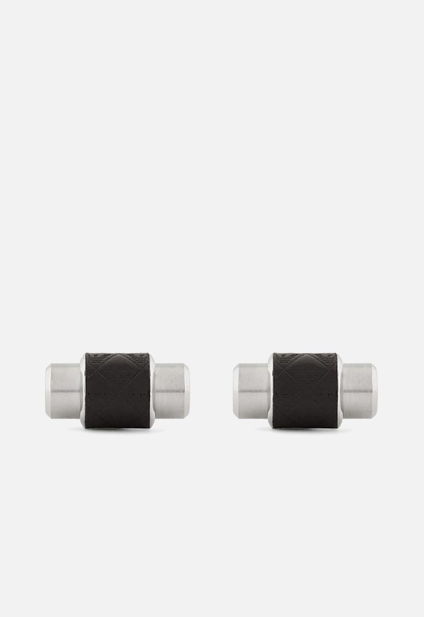 Armani - Cufflinks egs3137040- silver & black